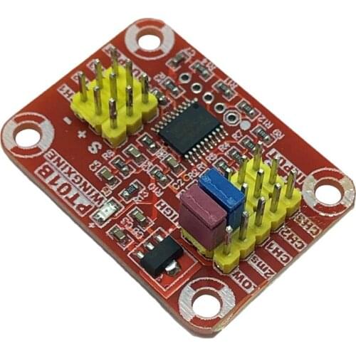 PT01B Aeromodelling Receiver Signal to Voltage Signal Converter 3 Steering Gear Signals to 0-5V Analog Voltage Signal