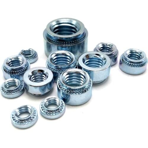M2 m2.5 m3 m4 m5 m6 m8 m10 m12 Self-clinching Floating Nuts , carbon steel Self-Locking Nuts ,K017