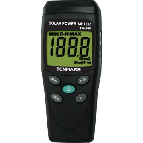 Tenmars Portable TM-206 Solar Radiation Measurements Tester