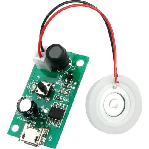 ELOOLE 16MM 20MM 1.5-3W Ultrasonic Mist Maker Atomizer Transducer Atomizer Film Plate Accessories Humidifier Rubber Gasket