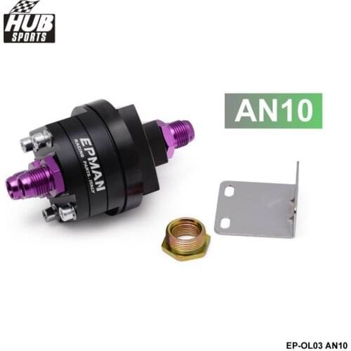 Universal AN10 Oil Filter Cooler Sandwich Thread Plate Adapter Black 3/4X16,20X1.5 HU-OL03AN10BK