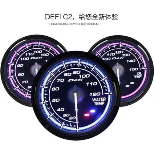 Universial def* Car gauge water temperature turbo auto oil temperature oil pressure speed voltage vacuum meter accessiores