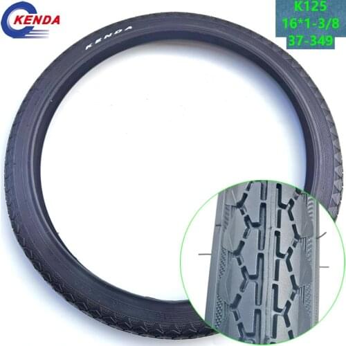 Kenda Bike Tire K125 Outer Tire 16x1-3/8 Folding Bike Child Bicycle Tyre Small Wheel Tires for Brompton