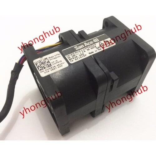 Sanyo Denki 9CRD0412P5K03 DC 12V 1.2A 40x40x56mm Server Cooling Fan