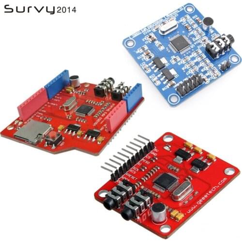 VS1053 VS1053B Stereo Audio MP3 Player Shield Record Decode Development Board Module With TF Card Slot For Arduino UNO R3
