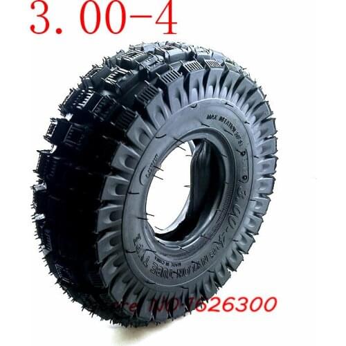 High performance 3.00-4 Scooter tyre Mini ATV wheel tyre Wheel Tires Off Road pattern and inner tire