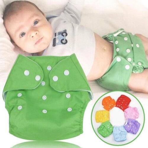 30pcs/Lot Cotton Training Pant Baby Fraldas Winter Summer Version Diapers Washable Reusable Nappies