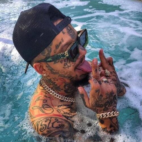 86229 European and American net red same big frame sunglasses female millionaire fashion fashion sunglasses