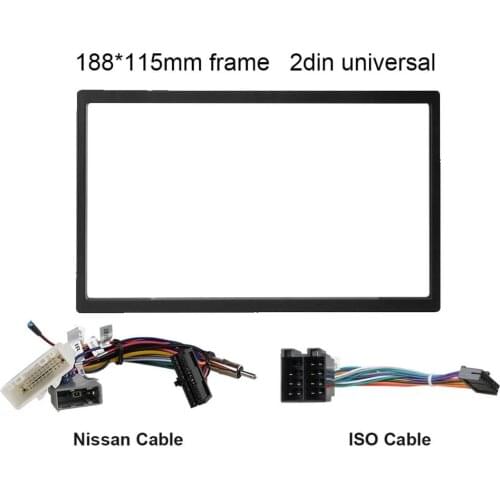 Ownice Car DVD Audio 115X188 mm Frame, Cable for nissan, for Toyota,Universal Cable for 2 Din Universal Car Radio