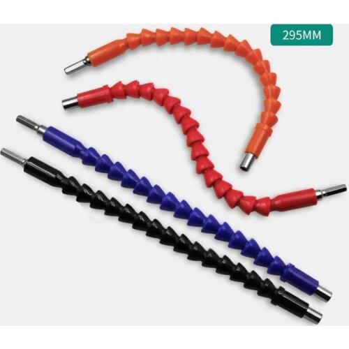 Flexible Shaft Extension Screwdriver Bit Screwdriver Extension Bits Holder Flexible Drill Connecting Link Electronic Drill Adapt