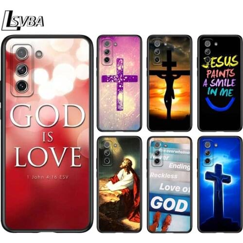 Christian Jesus Bible Verse for Samsung S20 FE Ultra Plus A91 A81 A71 A51 A41 A31 A21 A11 A12 A72 A52 A42 A32 A12 Phone Case