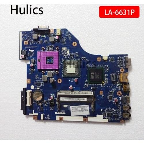 Hulics Original LA-6631P for acer 5336 5736 5336Z 5736Z laptop motherboard DDR3 PEW72 MB