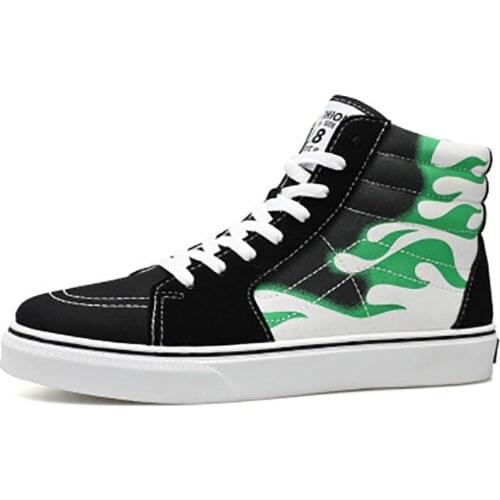 New Fashion Shoes Mens High Quality Breathable Sneakers Autumn Casual Flats Shoes Male Laceup Outdoor Canvas Boots Men Shoes