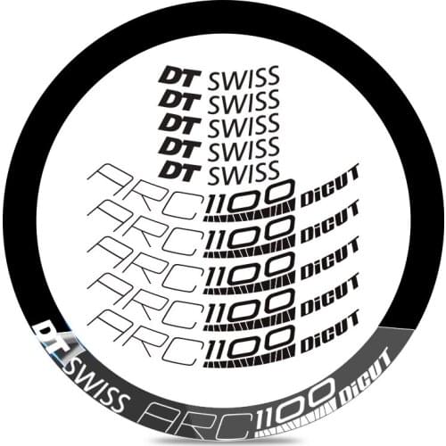 READU bicycle stickers Road bike DT ARC1100 wheel set stickers bicycle rim decals bicycle accessories