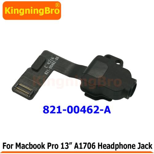 New Laptop Audio Headphone Earphone Jack 821-00462-06 821-00462-A For Macbook Pro 13" A1706 MLH12LL/A MPXV2LL/A 2016 2017