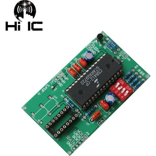 Olive CS8412 Digital Receiver Board SPDIF Coaxial Receiver Board Coaxial to IIS/I2S