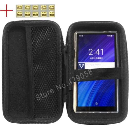 Durable Tough Carrying Box Storage Box Mp3 player Case for FIIO M11 Pro M15 Sony Walkman NW WM1A WM1Z With Fatbear Case On it