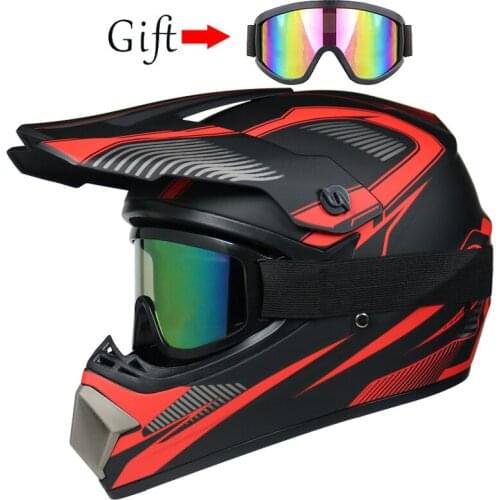Free Gift Goggle Children Motorcycle Helmets Head Protection Boy Girl Riding Cycling Helmet Casco Casque Moto Capacete Motocross
