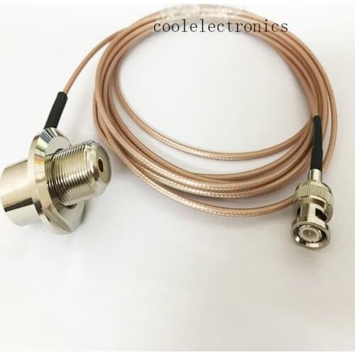 SO239 UHF Female Right Angle to BNC Male RG316 for Car Mobile Radio Antenna 1m 3m 5m 10m Cable