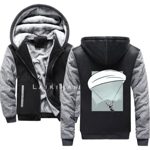 Paraglider 4Xl Men Winter New Hooded Sweatshirts Thick Warm Hoodies Coat Men Casual Windproof Long Sleeve Hooded Sweatshirts Men