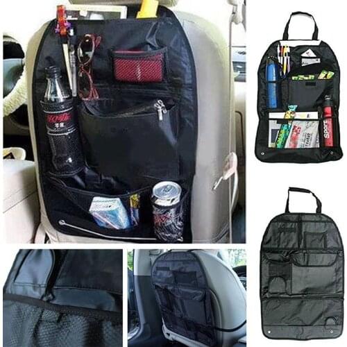 Universal waterproof dwaterproof car seat back organizer bag storage multi pocket hanging bag assortment 58x38cm car accessories