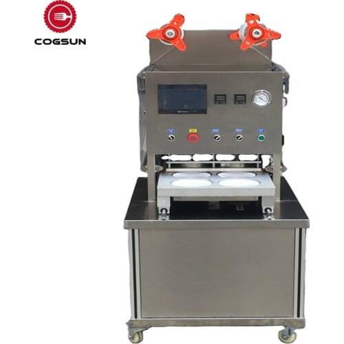 Vegetable Fruit Food Meat Map Tray Sealing Nitrogen Vacuum Packaging Machine