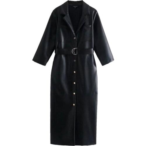 YIEELACOO Fashionable Shirt Dresses