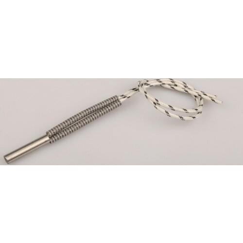 10 Pieces of 6*35mm 40W 220V Cartridge Heater Tube for Paper Cutting Machine Small Single End Heating Element