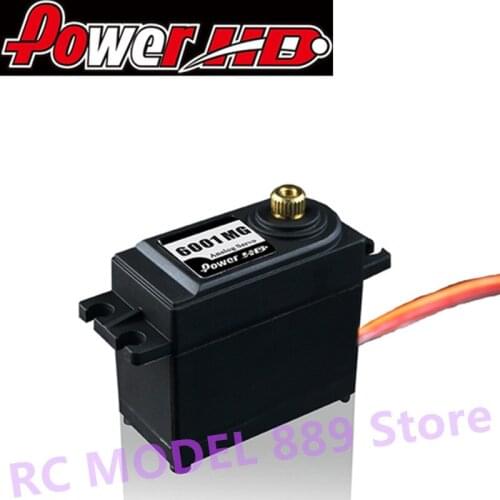 2PCS 100% orginal Power HD-6001MG Standard Size Analog Metal Gear Servo 56G 7KG