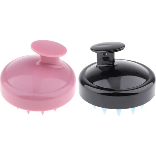 2Pcs Hair Scalp Massager Shampoo Brush Shower Head Massage for Men Women