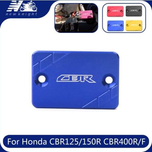 For Honda CB125 CBR150R CBR400R/F PCX125/150 Motorcycle Accessorie CNC Oil Fluid Cap Front Brake Clutch Cylinder Reservoir Cover