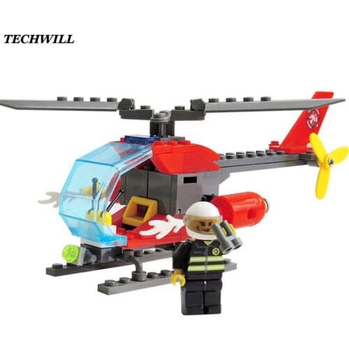 Aircraft Building Blocks 84 pcs Small Particles Blocks Baby Childrens Toys Assembled Building Blocks DIY Creative Gift Supplies