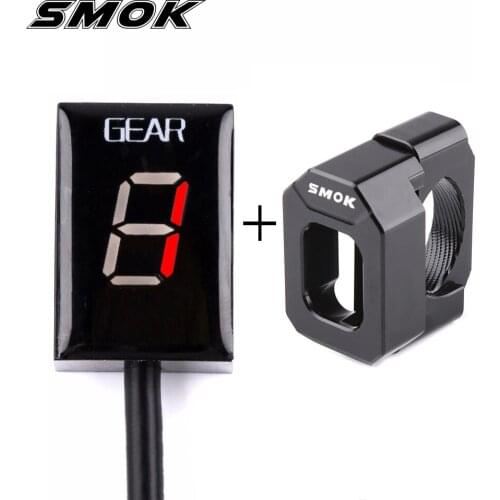 SMOK Motorcycle Ecu Direct 1-6 Speed Gear Display Indicator Holder For Kawasaki Ninja 300 400 Z300 ER6N Z1000 Z1000SX Z800 Z750