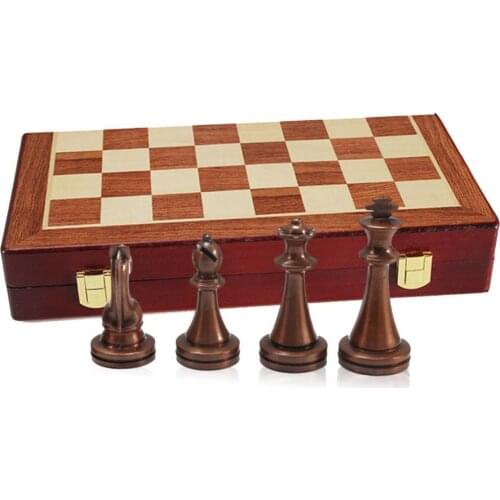 Child&Adult 1 Set Chess Board Toy Educational Foldable Chess Set Portable Chess