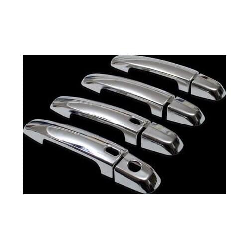 FUNDUOO For Suzuki Ertiga 2012 2013 2014 2015 2016 2017 New Chrome Car Door Handle Cover Trim Sticker Overlays