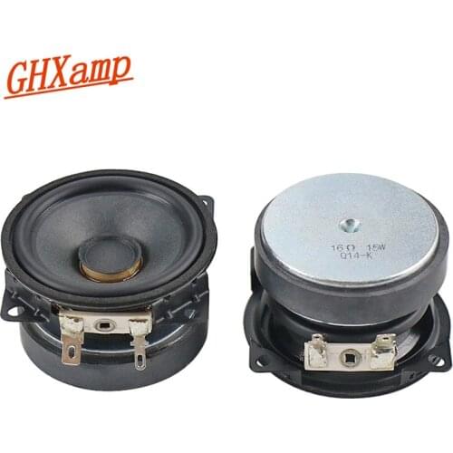 GHXAMP 2.25 Inch Full Range Speaker 16Ohm 15W Enthusiast Echo Wall Speaker For Home Audio Full frequency Horn 2pcs