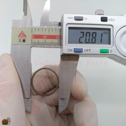 GT37/GT40 Turbo gap/step seal ring/Piston Ring/oil ring Turbine side 20.88x1.6x1.1 supplier AAA Turbocharger Parts