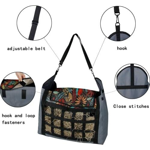 Horse Feeding Bag Large-capacity Animal Feeder Bag Hay Tote Bag Or Horse Slow Feed