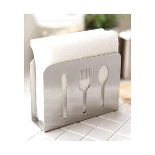 Creative Paper Napkin Holder High Quality Tissue Holder Stainless Steel Paper Towel Holder