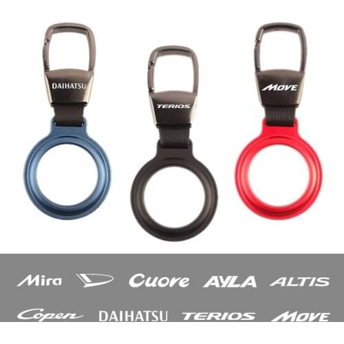 Magnetic Metal Protective Airtag Case car Keychain For Daihatsu D-Base D-R Pico Copen Sirion Mira Materia car accessories