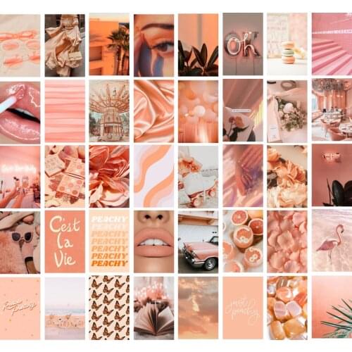 Modern Posters | Wall Collage Kit Aesthetic Pictures |40 Set of 4x6 Inch (10*14cm) | Dorm Room Decor | Teen Girl Room Wall Decor