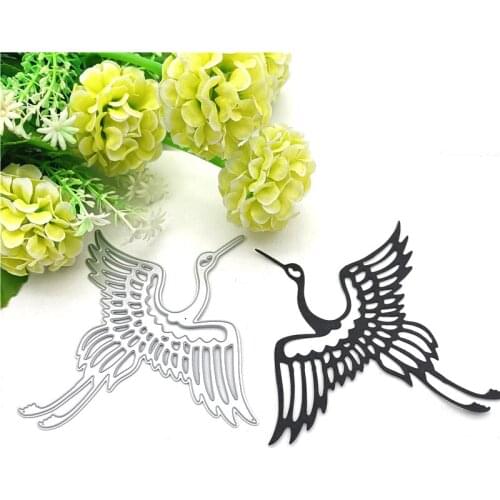 2021 New Flying bird Metal Cutting Dies Stencil Die Cut Scrapbooking Craft Stamps