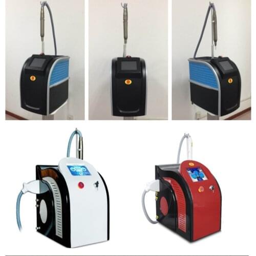 Portable Nd Yag laser tattoo removal machine Q switch picosecond laser Pore Remover Equipment