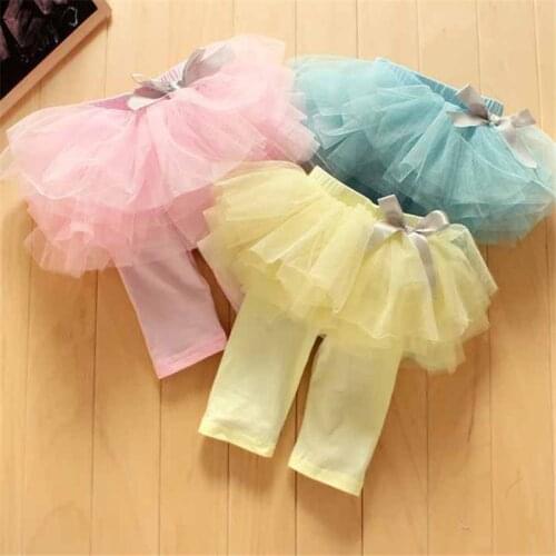 Baby girls casual clothes Cute candy color tutu shorts 0-4 years childrens summer clothing