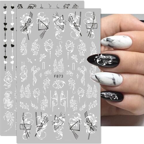TONEED Nail Art Stickers