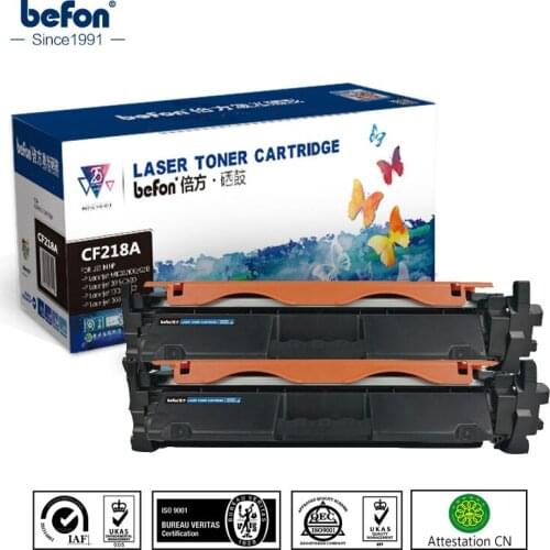 Befon 18A 218A Toner Cartridge Compatible for HP CF218A 218 LaserJet Pro M104a M104w 104 132 M132fn M132fp M132fw M132nw M132snw