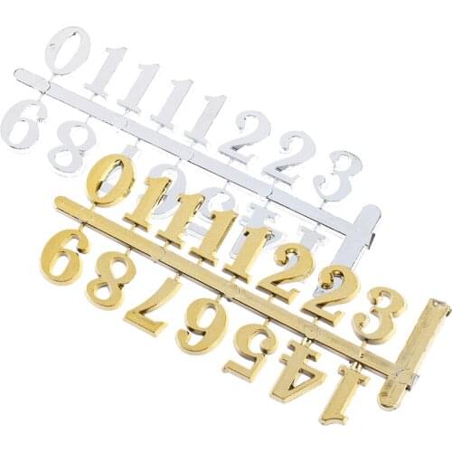 1PCS DIY Clock Digital Parts Numerals Restore Ancient Ways Digital Accessories Quartz Clock Movement For Clock Repair