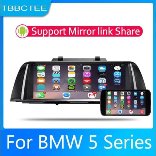 Android 2 Din Car radio Multimedia Video Player auto Stereo GPS MAP For BMW 5 Series F10 F11 2010-2012 CIC Media Navi Navigation