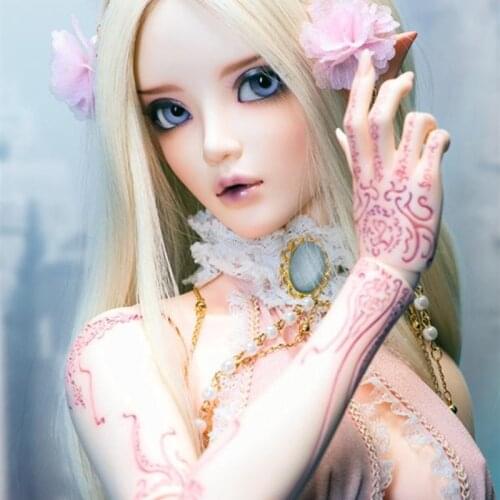 Bjd sd doll chloe 1/3 body reborn girls boys eyes