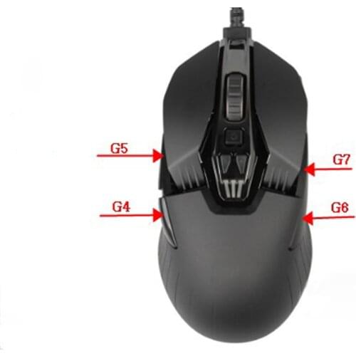 Side Button Side Key G4 G5 G6 G7 for Logitech G900 G903 Gaming Mouse Replacement Repair Parts
